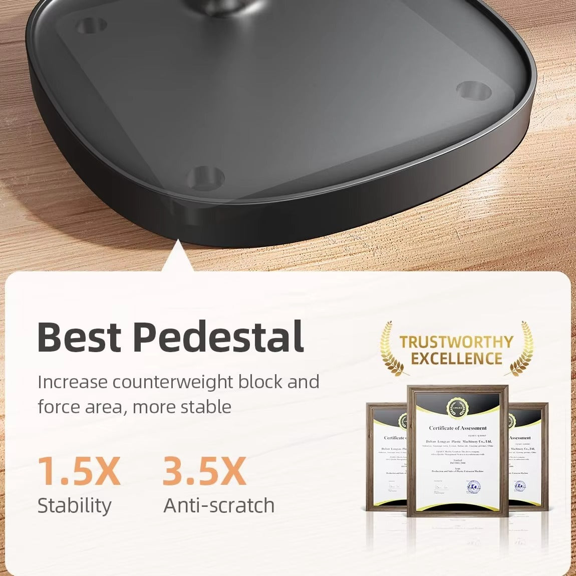 ستاند جوال قابل للتعديل من LISEN للمكتب، حامل جوال قابل للطي متوافق مع iPhone و iPad Air و Nintendo Switch والتابلت من 4 إلى 10 بوصات، يناسب حافظات OtterBox، إكسسوار للمكتب والألعاب