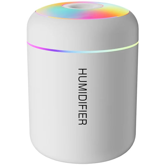 180ML USB Mini Air Humidifier & Aroma Diffuser – Portable Essential Oil Mist Maker with LED Night Light