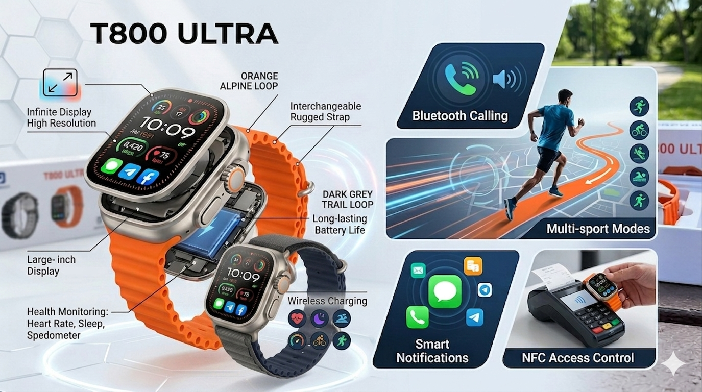 T800 Ultra Smart Watch