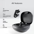 True Wireless Earbuds with 13mm Driver – HD Sound, Deep Bass & Bluetooth Connectivity