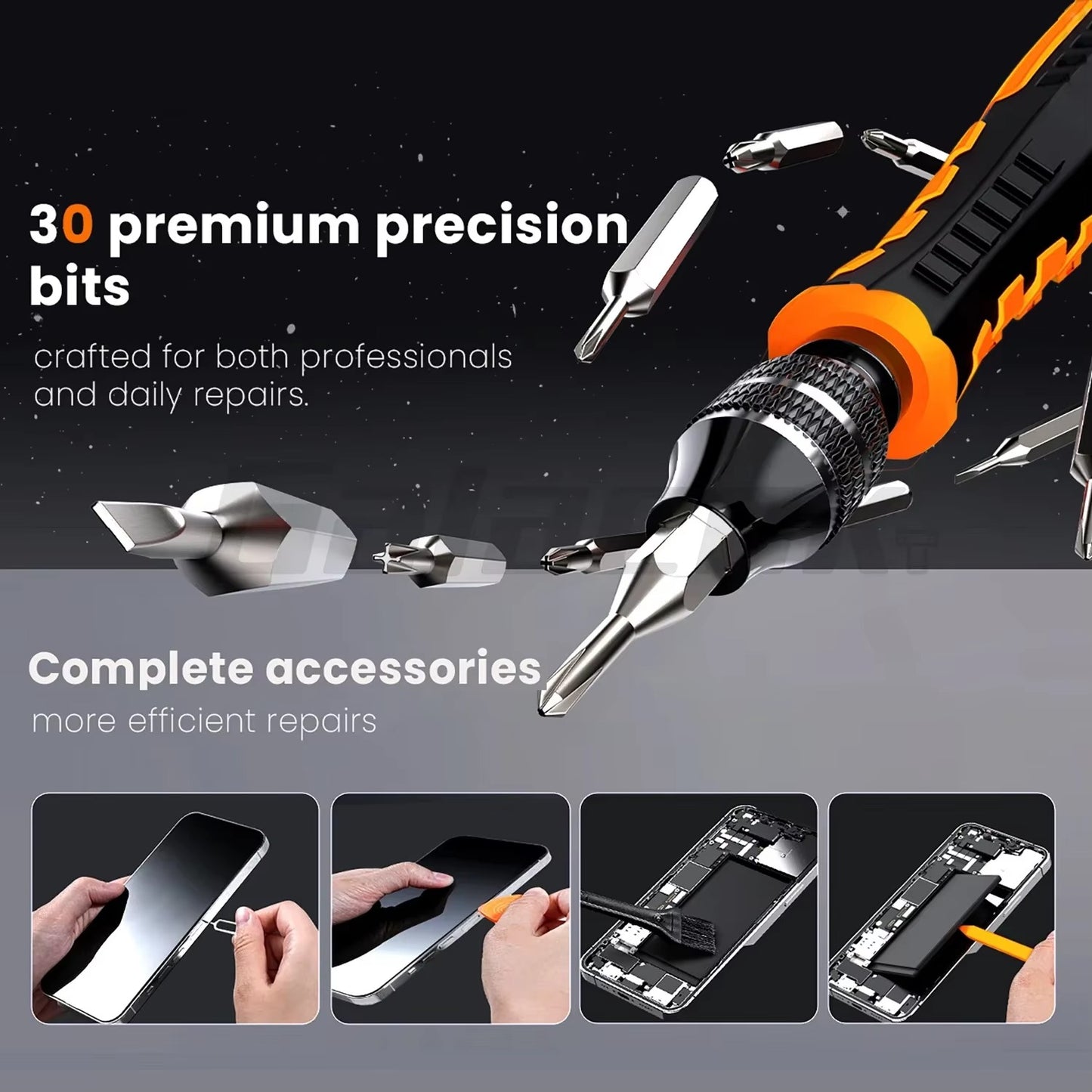 40-in-1 Precision Screwdriver Set – Multifunctional Repair Tool Kit for Phones, Laptops, PCs & Electronics