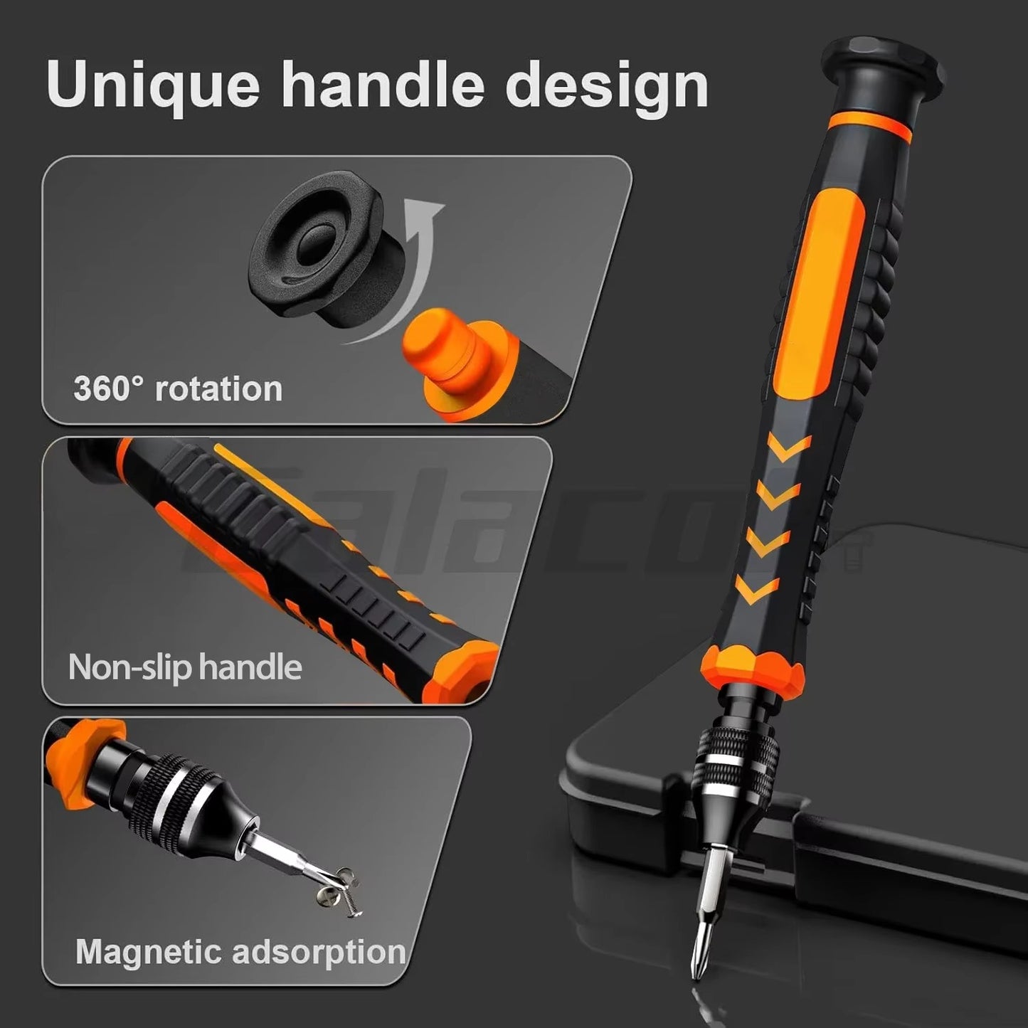 40-in-1 Precision Screwdriver Set – Multifunctional Repair Tool Kit for Phones, Laptops, PCs & Electronics